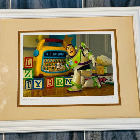 Set of (6) Disney Animated Character Movie Animation Prints, Framed/Matted 8x11 - Picture 3 of 15